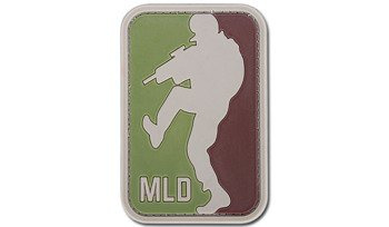 4TAC - PVC nášivka - Major League Doorkicker - olivová / hnědá