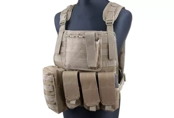 GFC Tactical - Taktická vesta MBSS - Nylon - Coyote Brown - GFT-18-000363