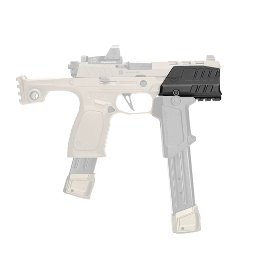Strike Industries - Štít proti výbuchu pro pistole SMC Alfa/Bravo - Černý - SI-SMC-BS-S