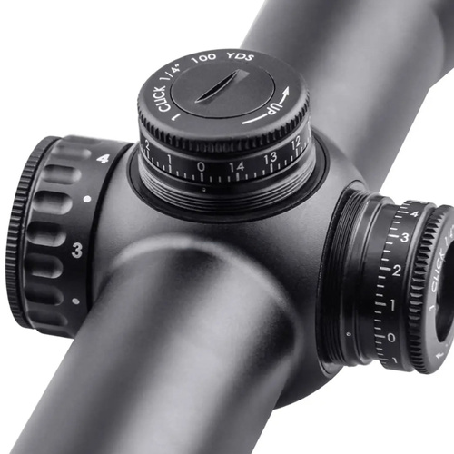 Vector Optics - Puškohled Continental 2-12x50 - SFP - SCOM-15