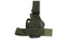 Mil-Tec - Pouzdro na nohu - G17, G19, G18C, 1911- OD Green - 16145001