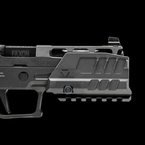 Strike Industries - Štít proti výbuchu pro pistole SMC Alfa/Bravo - Černý - SI-SMC-BS-S