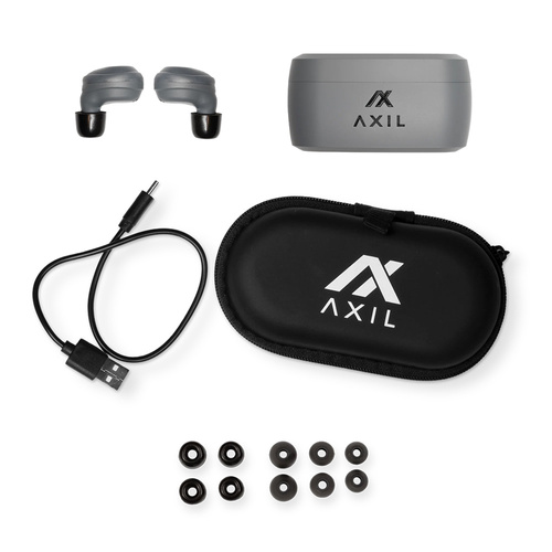 Axil - Aktivní chrániče sluchu XCOR EarPro - šedé - XCOR-E