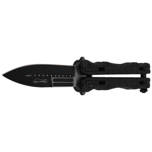 Martinez Albainox - Zavírací nůž Balisong Black - 02099