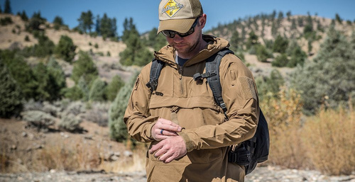 Helikon - Bunda Anorak Mistral® - Softshell - Mud Brown - KU-MSL-NL-60