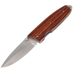 Herbertz Solingen - Nůž Pakkawood Drop Point Folder 82 mm - 209411