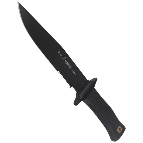 Muela - Taktický nůž s gumovou rukojetí 180 mm - SCORPION-18N