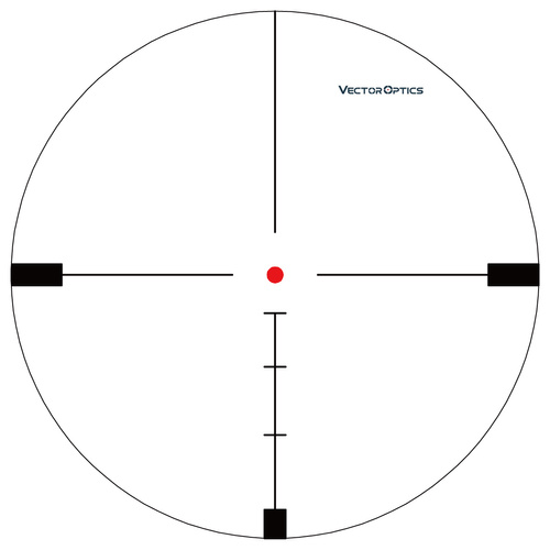 Vector Optics - Puškohled Hugo 3-12x44GT - VOI-10BDC - SFP - FMC - Černý - SCOM-31