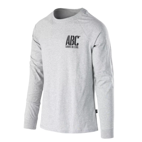 Helikon - Tričko s dlouhým rukávem ABC Always Be Cool - Šedá melanž - TS-ALB-CO-2M