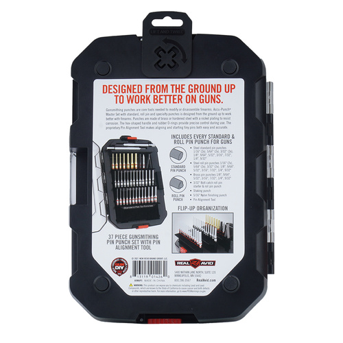 Real Avid - Accu-Punch Master Set - 37 dílů - AVMAPS