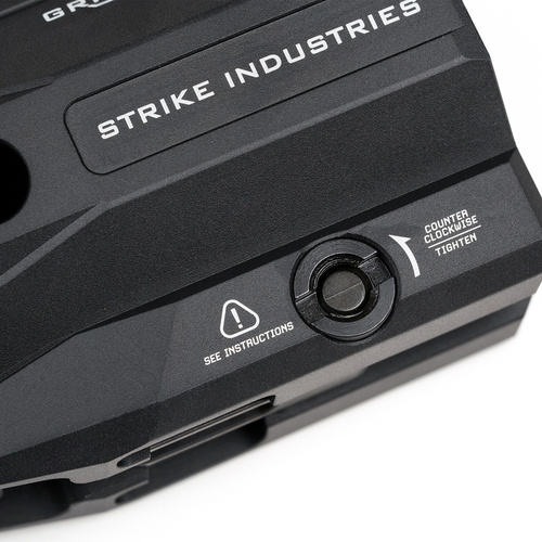 Strike Industries - Hliníkový chránič ruky Gridlok LITE 8,5" - AR-15 - černý - SI-GRIDLOK-LITE-8.5-BK