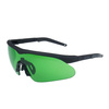 Swiss Eye - Střelecké brýle Raptor Pro - laserové čočky 694/830-860/1064 - černé - zelený zorník - 40481