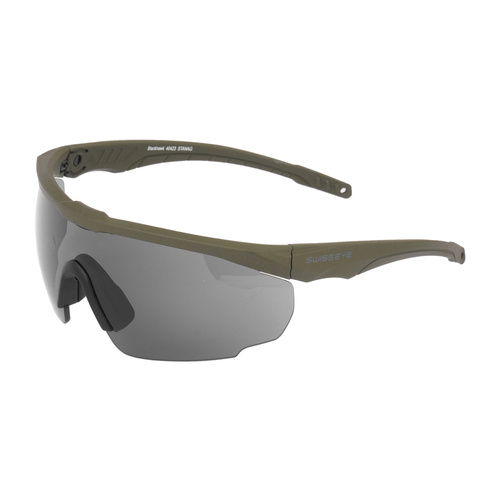 Swiss Eye - Balistické brýle Blackhawk se zorníkem - gumově zelené - 40423