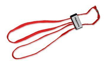 ESP - Textilní pouta na jedno použití - výcviková - červená - HT-01-T