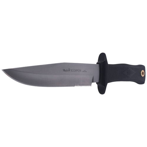 Muela - Taktický nůž s gumovou rukojetí 180 mm - SCORPION-18W