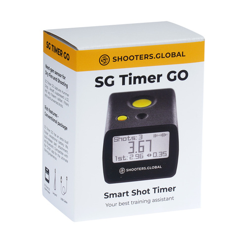 Shooters Global - Shot Analyzer SG Timer GO - USB-C - Bluetooth