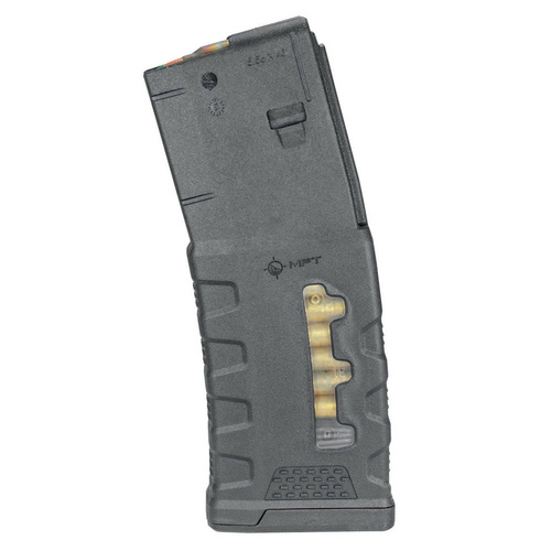 MFT - Polymerový okénkový zásobník Extreme Duty pro AR-15 / M4 - 5,56 x 45 mm/.223 - 30 nábojů - černý - EXDPM556-W-BL