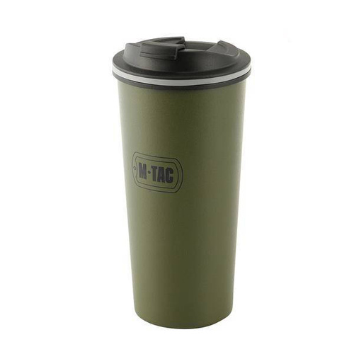 M-Tac - Termohrnek s víkem - 450 ml - zelený - UN-A01-450A