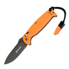 Ganzo - Zavírací nůž G7413P-OR-WS s píšťalkou - 440C - oranžový - G7413P-OR-WS