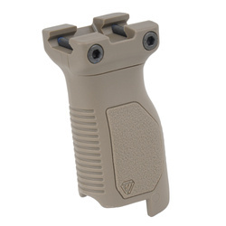 Strike Industries - Úhlový vertikální grip Picatinny - dlouhý - FDE - SI-AR-CMAG-RAIL-L-FDE