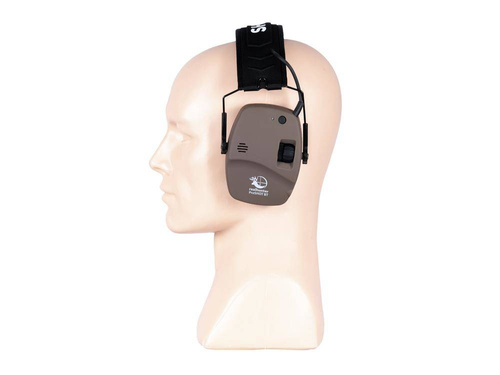 RealHunter - Aktivní chrániče sluchu Active ProSHOT BT - hnědé - 258-051