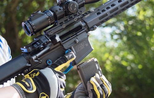 UTG - Zásobník pro AR15 / M4 - 5,56x45 mm / .223 - 10 nábojů - polymer - černý - RBT-AM10