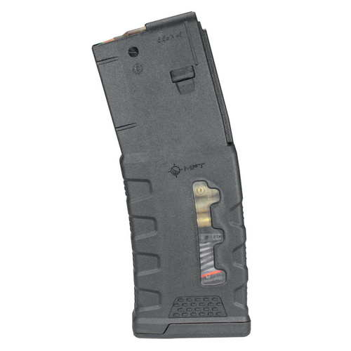 MFT - Polymerový okénkový zásobník Extreme Duty pro AR-15 / M4 - 5,56 x 45 mm/.223 - 30 nábojů - černý - EXDPM556-W-BL