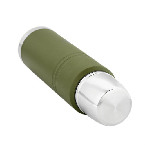 M-Tac - Termoska z nerezové oceli - 1000 ml - olivová - UN-B04-1000A