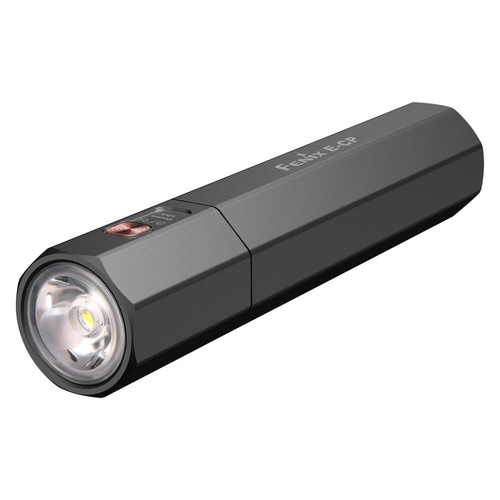Fenix - LED svítilna E-CP s baterií 5000 mAh - 1600 lm - černá - E-CP Black