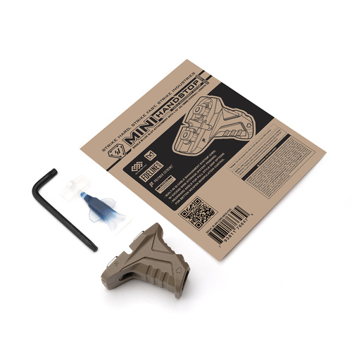 Strike Industries - Grip Mini Handstop CMS - M-LOK - Černý - SI-AR-CMS-MHS-BK