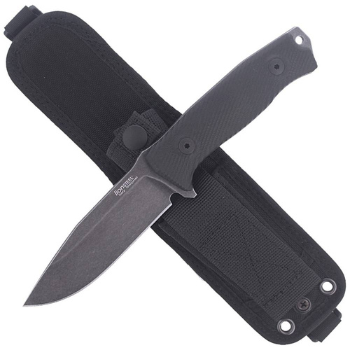 LionSteel - Taktický nůž - Sleipner - Black - M5B G10