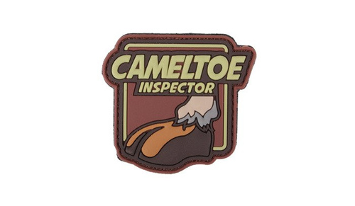 101 Inc - 3D záplata - Cameltoe Inspector - hnědá - 444130-7188