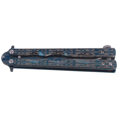 Martinez Albainox - Nůž Butterfly Rainblue Orient - 02140