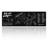 TekMat - Podložka na čištění zbraní - AK-47 - 30x91cm - černá - TEK-R36-AK47