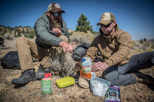 Helikon - Bunda Wolfhound Hoodie - Windpack Nylon - Alpha Green - KU-WLH-NL-36