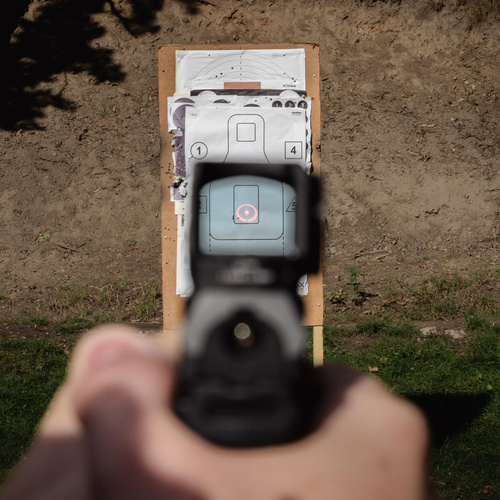 Vortex Optics - Zaměřovač s červeným Bodem Defender ST Solar - 3 MOA - černý - DFST-MRD3-E