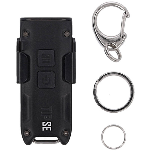 NiteCore - Svítilna na klíče TIP SE - 700 lm - 500 mAh - černá - TIP SE BLACK