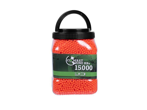 Umarex - Airsoftové kuličky Combat Zone - 0,12 g - 15000 ks - oranžové - 2.5673