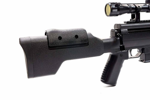 Black Ops - Odstřelovací puška s pístem a dvojnožkou - 4,5 mm - B1090