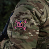 M-Tac - Kitty Pink Patch - výšivka - žlutá a modrá mašle - MultiCam - 51393008