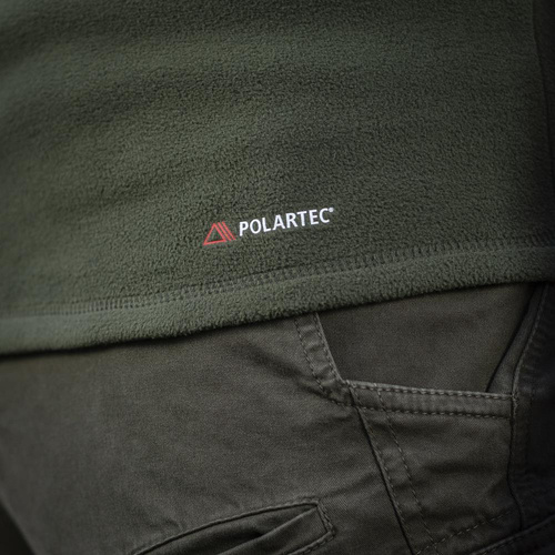M-Tac - Vojenský fleecový svetr Delta Polartec Cardigan Raglan - Army Olive - 70022062