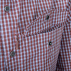 Helikon - Košile pro skryté nošení - Savage Green Checkered - KO-CCC-CB-C1
