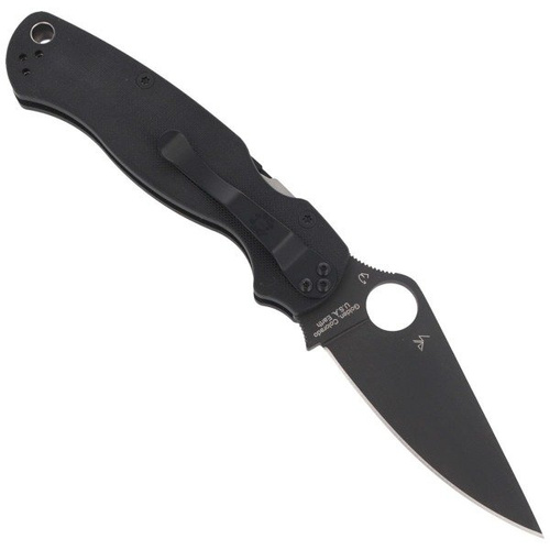 Spyderco - Nůž Para Military™ 2 G-10 Black / Black Blade - C81GPBK2