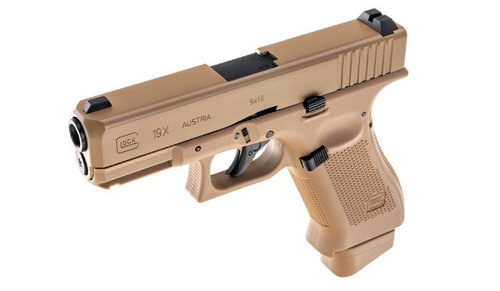 Umarex - Replika pistole Glock 19X - CO2 GBB - Coyote - 2.6435