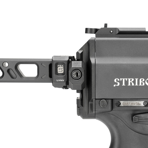 Strike Industries - Adaptér zadní desky Picatinny pro Stribog SP-9 Strike - černý - SI-SP9-PSA-BK