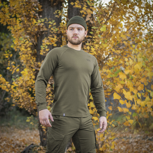 M-Tac - Raglánová mikina Athlete - bavlna - Dark Olive - 20455048