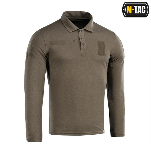 M-Tac - Taktická polokošile s dlouhými rukávy - tmavě olivová - 80021048