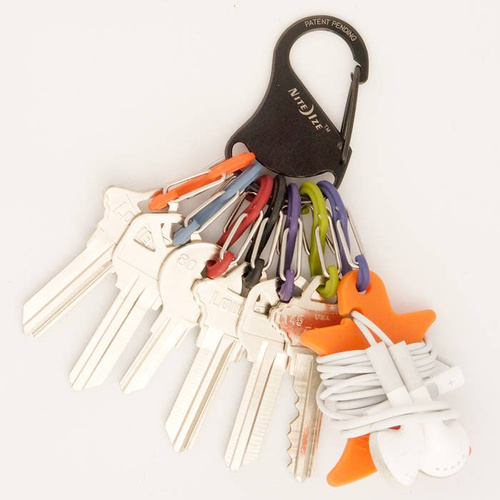 Nite Ize - S-Biner KeyRack - Black - KRK-03-01
