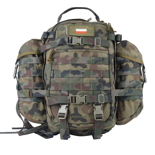 WISPORT - Batoh Sparrow 30 II se dvěma bočními kapsami - 30 + 10 l - Wz. 93