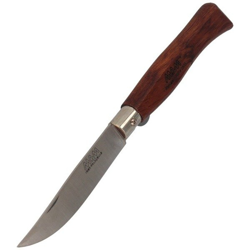 MAM - Kapesní nůž Douro s pojistkou čepele - tmavé bukové dřevo 83 mm - 2082-DW